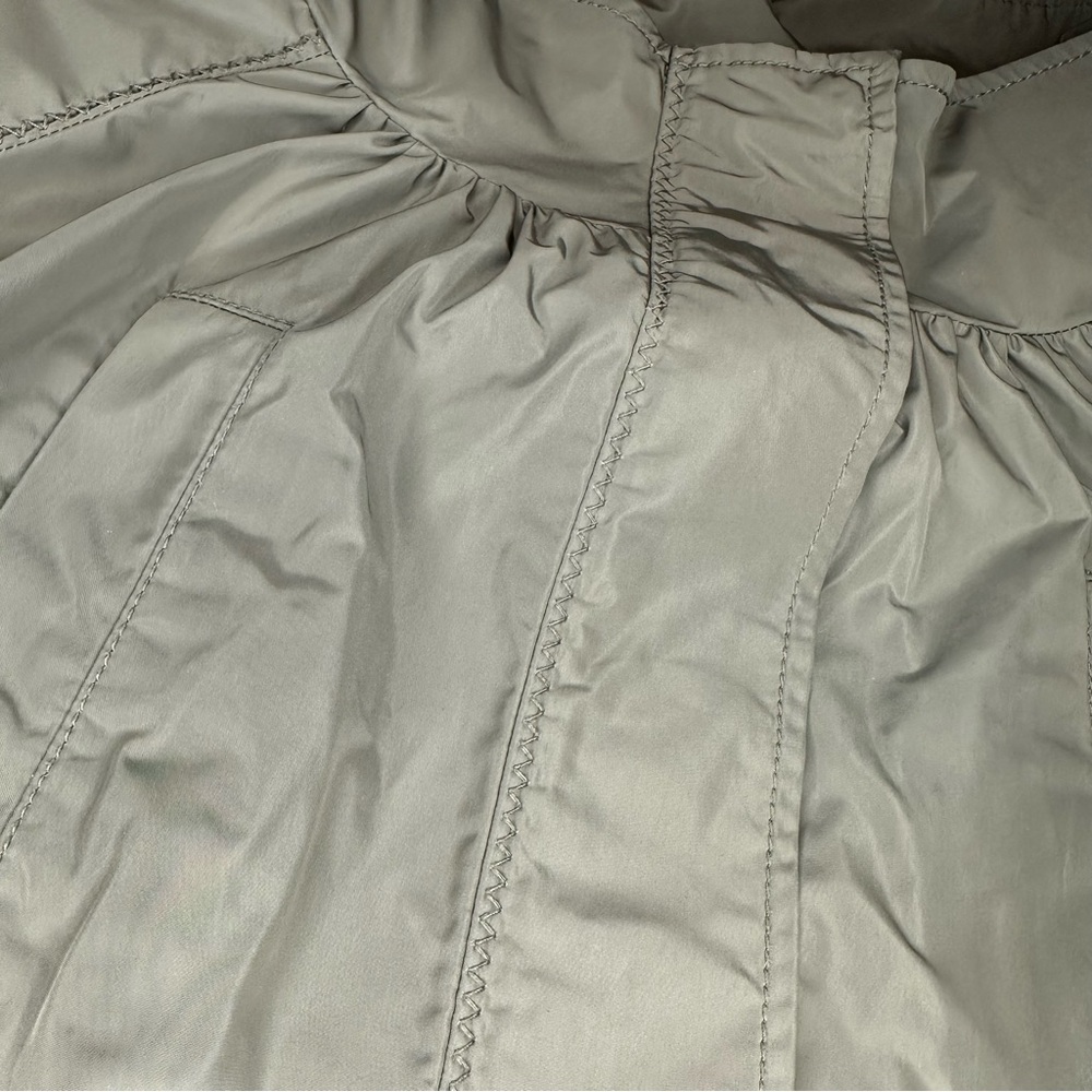 Max & Moi Coat Patterned Lining Fall Green Jacket… - image 2